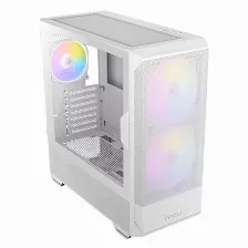Gabinete Antec Nx416l, Midi Tower, Atx, M-atx, Itx, 3x Ventxiladores, Blanco