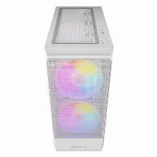 Gabinete Antec Nx416l, Midi Tower, Atx, M-atx, Itx, 3x Ventxiladores, Blanco
