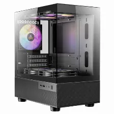 Gabinete Antec Cx200m Rbg Elite, Mini Tower, Micro Atx, Itx, 5x Ventiladores Rgb, Negro