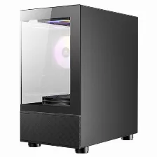 Gabinete Antec Cx200m Rbg Elite, Mini Tower, Micro Atx, Itx, 5x Ventiladores Rgb, Negro