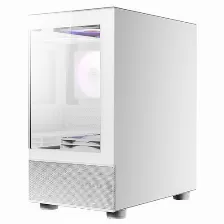 Gabinete Antec Cx200m Rbg Elite, Mini Tower, Micro Atx, Itx, 5x Ventiladores Argb, Blanco