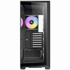 Gabinete Antec C3 Argb, Midi Tower, Atx, Micro Atx, Itx, 4x Ventiladores Argb, Negro