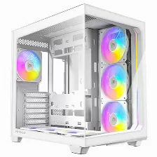 Gabinete Antec C5 Argb, Midi Tower, Soporta Atx, Micro-atx, Itx, 7xvent Incluidos, Blanco