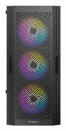 Gabinete Antec Ax20 Elite Media Torre, Ventana Lateral Cristal, 4x Ventiladores Rgb, Negro Perdida Amazon