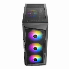 Gabinete Antec Ax61 Elite Media Torre, Ventana Cristal, 4x Ventiladores 120mm Argb, Negro