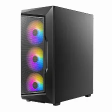 Gabinete Antec Ax61 Elite Media Torre, Ventana Cristal, 4x Ventiladores 120mm Argb, Negro Open Box