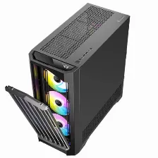 Gabinete Antec Performance 1 Ft Argb, Full Tower, Ventana Lateral, 4 Ventiladores, Negro
