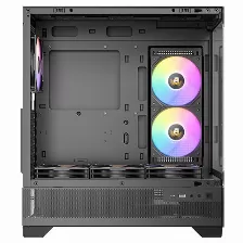 Gabinete Antec Cx700 Argb, Mid Tower, Atx, Micro Atx, Itx, 3x Ventiladores Argb 120mm, Negro