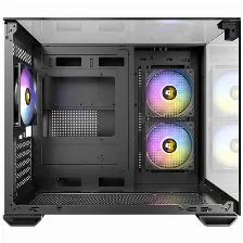 Gabinete Antec Cx600m Trio Argb, Mini Tower, Micro-atx, Itx, 3x Vent Argb, Negro