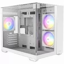 Gabinete Antec Cx600m Trio Argb White, Mini Tower, Micro-atx, Itx, 3x Vent Argb, Blanco