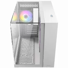 Gabinete Antec Cx600m Trio Argb White, Mini Tower, Micro-atx, Itx, 3x Vent Argb, Blanco