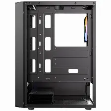Gabinete Antec Ax26 Midi Tower, 3x Ventiladores, Negro