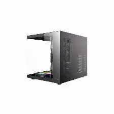 Gabinete Antec Vcx20m Rgb Elite, Mini Tower, Tempered Glass, Micro-atx, Itx, Fuente No, Negro