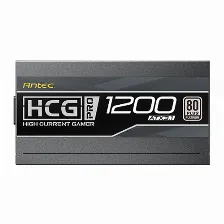 Fuente De Poder Antec Hcg1200 Pro, Atx3.1, 1200 Watt, 80 Plus Platinum, Fully Modular, Negro