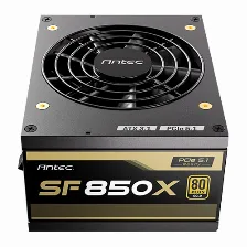 Fuente De Poder Antec Sf850x, 850 , 80 Gold, Full Modular, Sfx, Negro