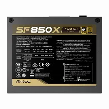 Fuente De Poder Antec Sf850x, 850 , 80 Gold, Full Modular, Sfx, Negro