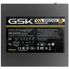 Fuente De Poder Antec Gsk 850 Gold, 850w, 80 Plus Gold, Atx 3.1. Pci-e 5.1, Full Modular