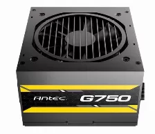 Fuente De Poder Antec G750, 750w, 80 Plus Gold, Semi-modular, Negro