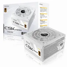 Fuente De Poder Antec Csk750 Dc, 750w , 80 Bronze, Dc To Dc , Blanco