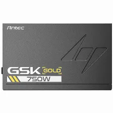 Fuente De Poder Antec Gsk750, 750w , 80 Gold, Full Modular, Atx3.1, Pcie5.1, Negro