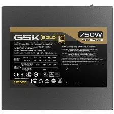 Fuente De Poder Antec Gsk750, 750w , 80 Gold, Full Modular, Atx3.1, Pcie5.1, Negro