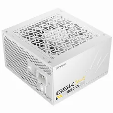 Fuente De Poder Antec Gsk850 White, 850w , 80 Gold, Full Modular, Atx 3.1, Pcie 5.1, Blanco