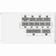 Fuente De Poder Antec Gsk850 White, 850w , 80 Gold, Full Modular, Atx 3.1, Pcie 5.1, Blanco