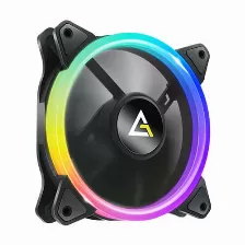 Ventilador Antec Neon 120 Argb, 120mm, 1600rpm, Negro