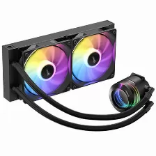 Enfriamiento Liquido Antec Vortex Lum 240 Argb, 1800 Rpm, Rgb Direccionable, Intel/amd, Negro