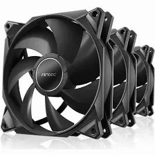 Kit De 3 Ventiladores Antec Storm 12 Cm, 2000 Rpm, Negro, Pwm