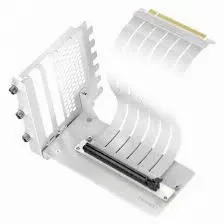 Soporte Tarjeta De Video Antec Shift Vertical, Incluye Cable Pci-e 4.0, Blanco
