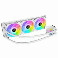 Enfriamiento Liquido Antec Symphony 360 Argb White, 360mm, Intel/amd, Blanco
