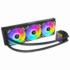 Enfriamiento Liquido Antec Symphony 360 Argb, 360mm, Intel/amd, Negro