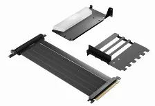 Soporte Antec Para Tarjetas Graficas Argb Pci-e 4.0, Con Cable Riser Incluido, Negro