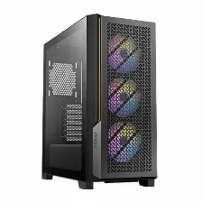 Gabinete Antec P20c Argb, Midi Tower, E-atx, Atx, Micro-atx, Mini-itx, 3x Ventiladores, Negro
