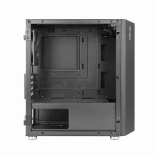 Gabinete Antec Nx200m Rgb Mini Torre, Ventana De Cristal, 3x Ventiladores Rgb, Negro