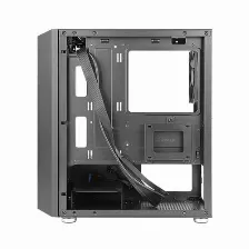 Gabinete Antec Nx200m Rgb Mini Torre, Ventana De Cristal, 3x Ventiladores Rgb, Negro