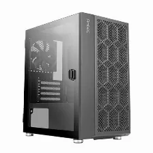 Gabinete Antec Nx200m Mini Torre, Ventana Cristal, 1x Ventilador 120mm, Negro, Sin Fuente