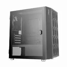 Gabinete Antec Nx200m Mini Torre, Ventana Cristal, 1x Ventilador 120mm, Negro, Sin Fuente