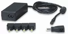 Cargador Universal Para Laptop Manhattan 101622, 5 Puntas, Voltaje De Salida 9.5 A 20v, (101622)