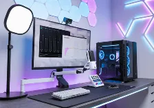 Soportes Para Micrófonos Elgato 10aan9911 Ajustes De Altura, Blanco