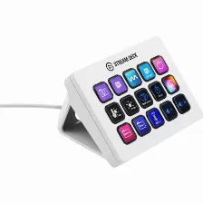 Teclado Elgato 10gba9911 Alámbrico, Usb, Blanco