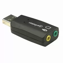 Adaptador De Audio 3-d Manhattan Externa 5.1ch, Usb 2.0