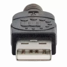 Cable Usb Extension Activa Manhattan (150958), Usb Macho A Usb Hembra, 20 M, Color Negro