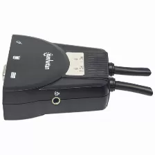 Mini Switch Kvm Manhattan Usb Controla 2 Pcs, Incluye Cables