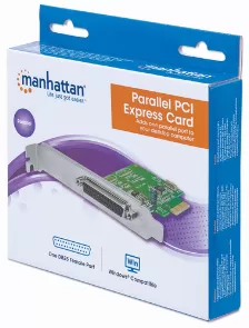 Tarjeta Manhattan Pci Express Con 1 Puerto Db25, (152099)