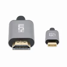 Cable Manhattan Usb-c A Hdmi Macho 2mts 4k60hz (153607)
