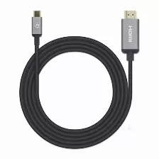 Cable Manhattan Usb-c A Hdmi Macho 2mts 4k60hz (153607)