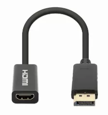 Adaptador Manhattan Displayport A Hdmi Hembra Donge / Definicion Uhd 4k / 15 Cm 6 Pulgadas