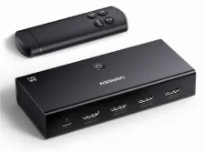 Divisor De Video Ugreen, 4xhdmi, 1920x1200, 4k, 60hz, Negro